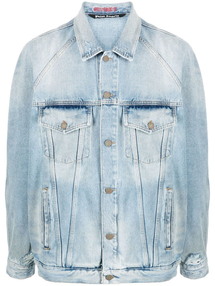 Palm Angels Veste Sunset en jean - Lothaire