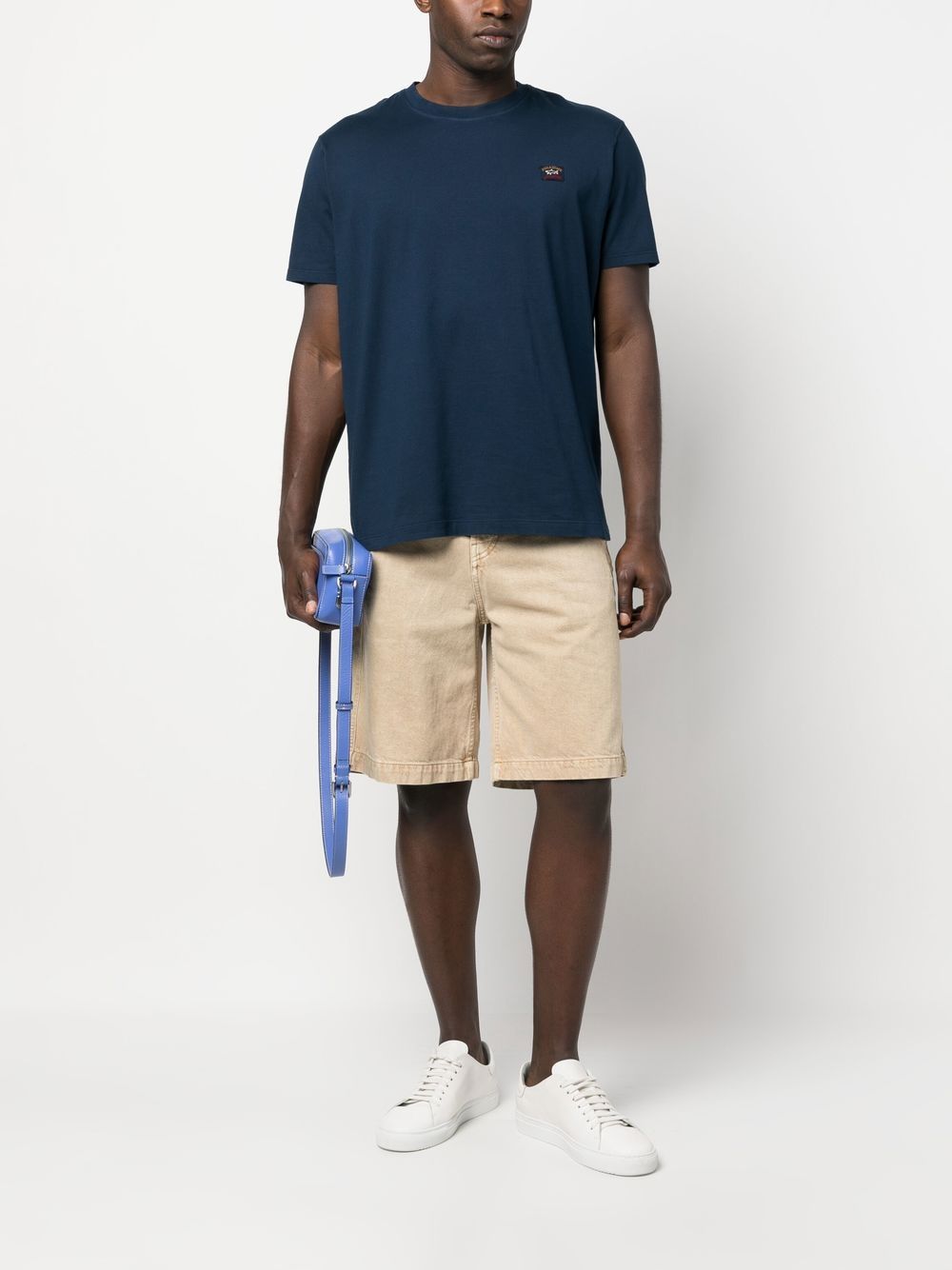 Paul & Shark T-shirt Marine à logo - Lothaire