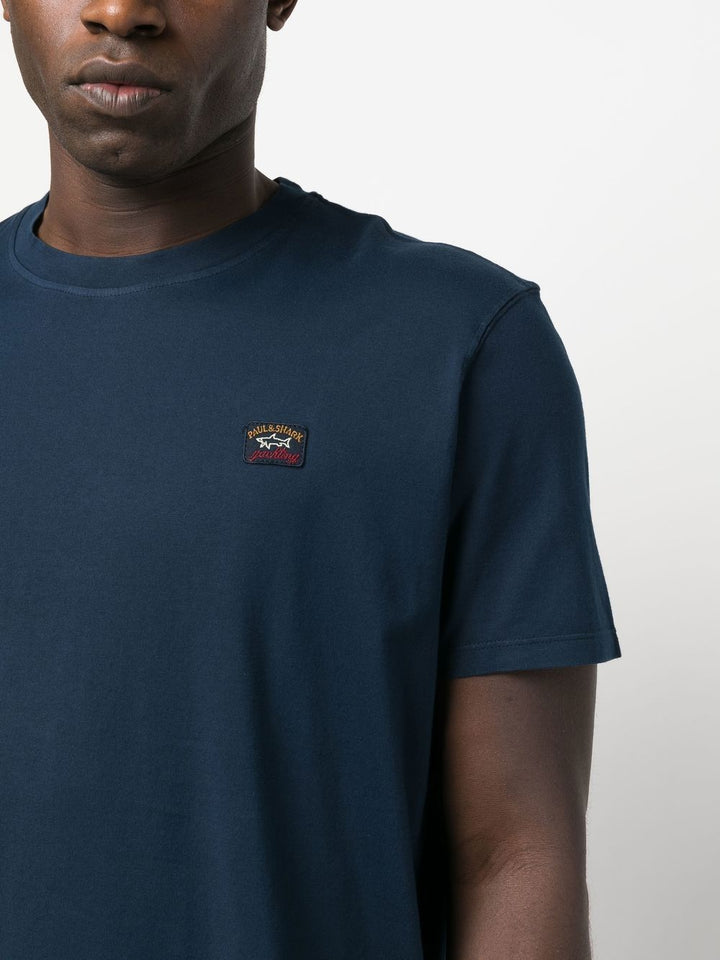 Paul & Shark T-shirt Marine à logo - Lothaire
