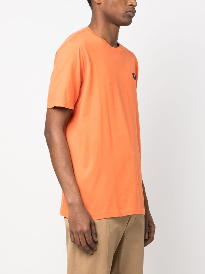 Paul & Shark T-shirt Orange à logo - Lothaire