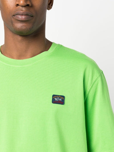 Paul & Shark T-shirt Vert à logo - Lothaire