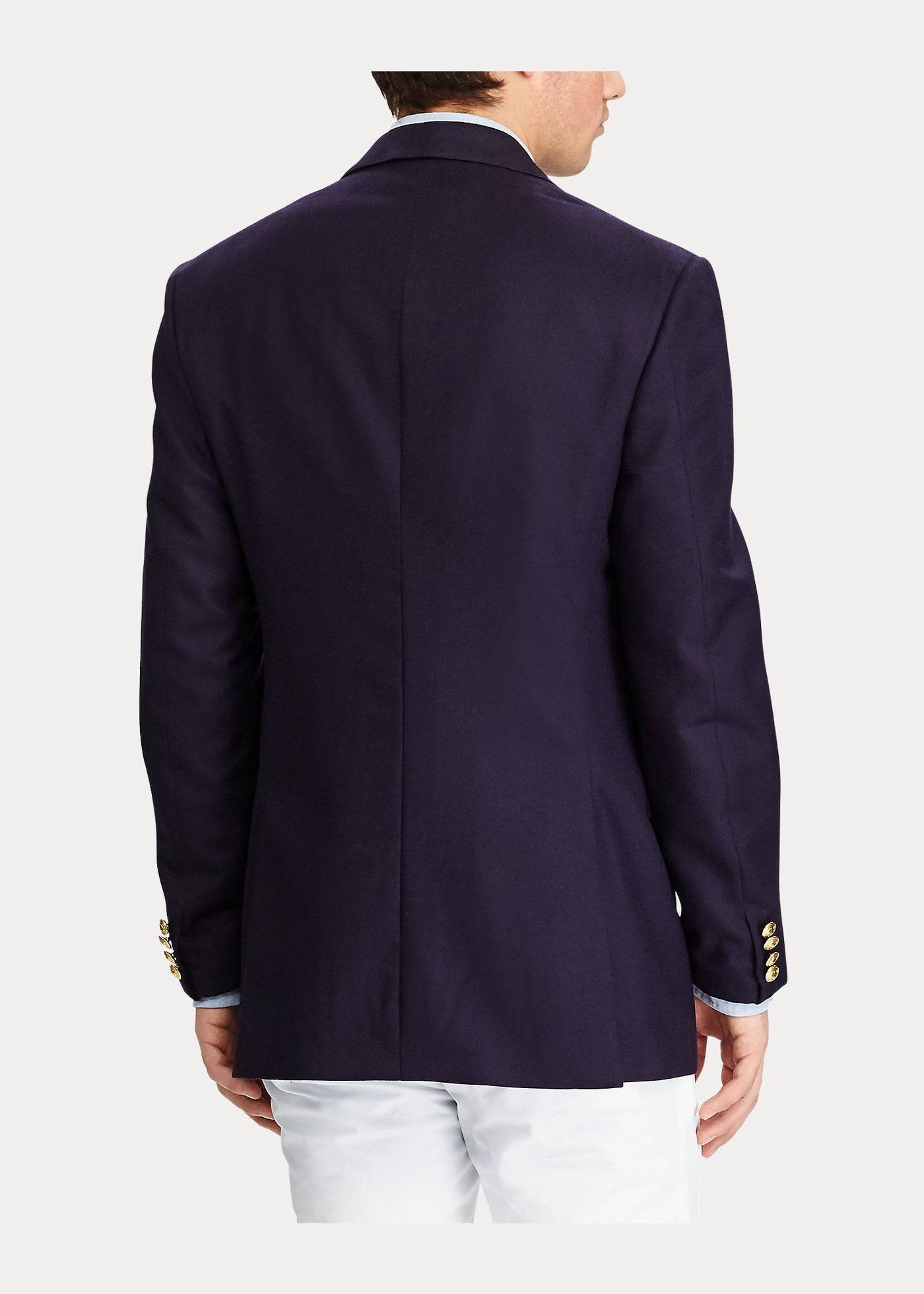 Polo Ralph Lauren Blazer Polo en laine chamoisée - Navy - Lothaire boutiques (6949422563493)