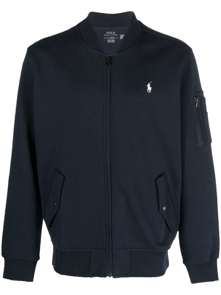 Polo Ralph Lauren Bomber en jersey - Aviator Navy - Lothaire