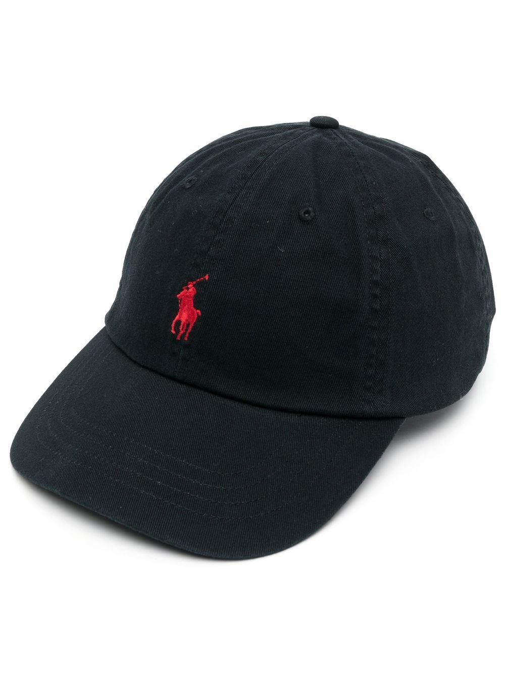 Polo Ralph Lauren Casquette de baseball coton chino Black - Lothaire