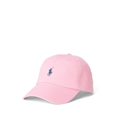 Polo Ralph Lauren Casquette de baseball coton chino Carmel Pink /Jewel Blue - Lothaire boutiques