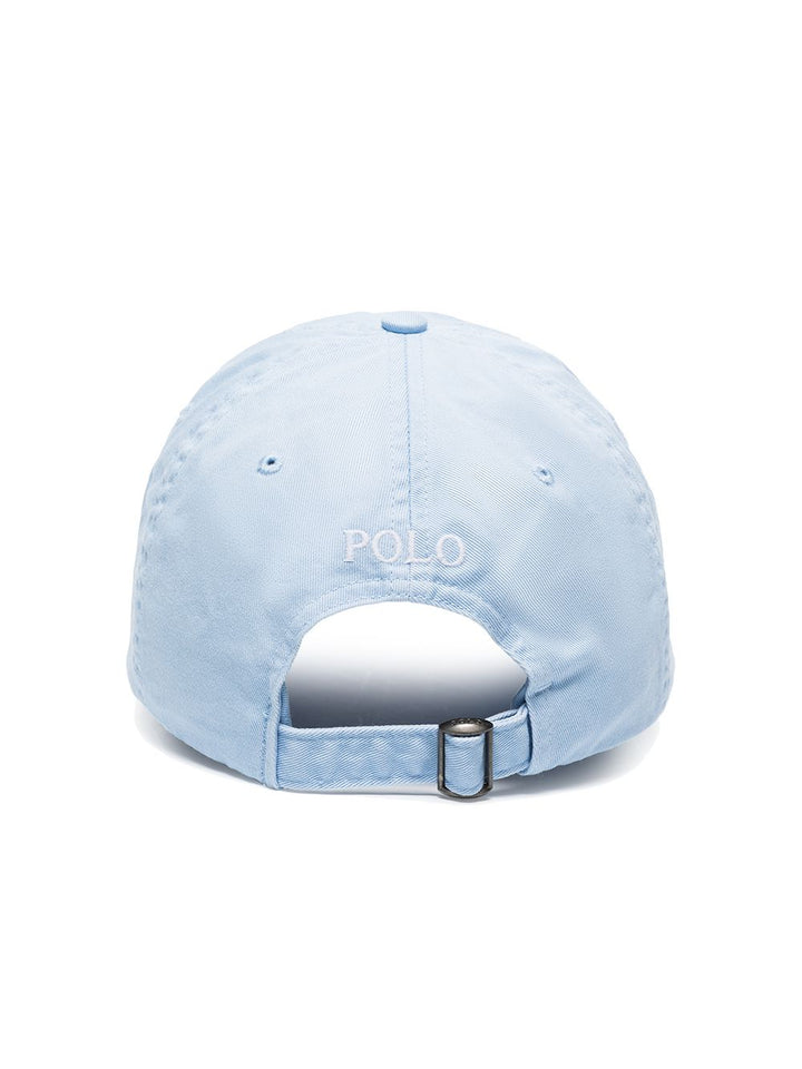 Polo Ralph Lauren Casquette de baseball coton chino Elite blue - Lothaire