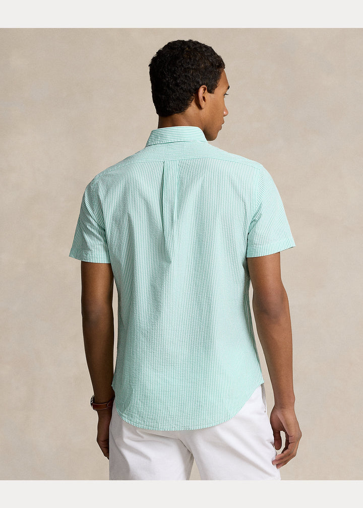 Polo Ralph Lauren - Chemise ajustée rayée en seersucker 2604J - Lothaire