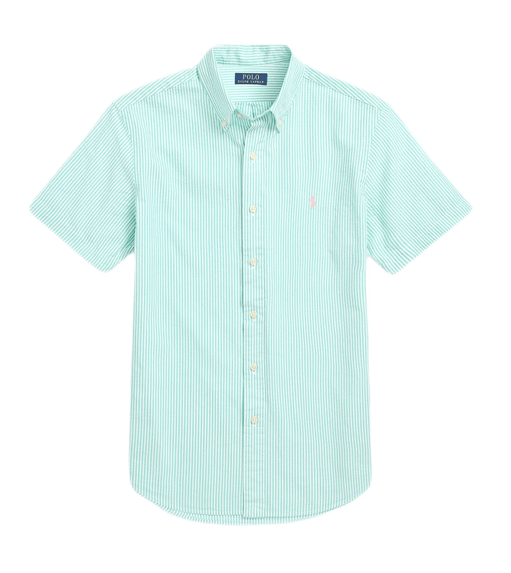 Polo Ralph Lauren - Chemise ajustée rayée en seersucker 2604J - Lothaire