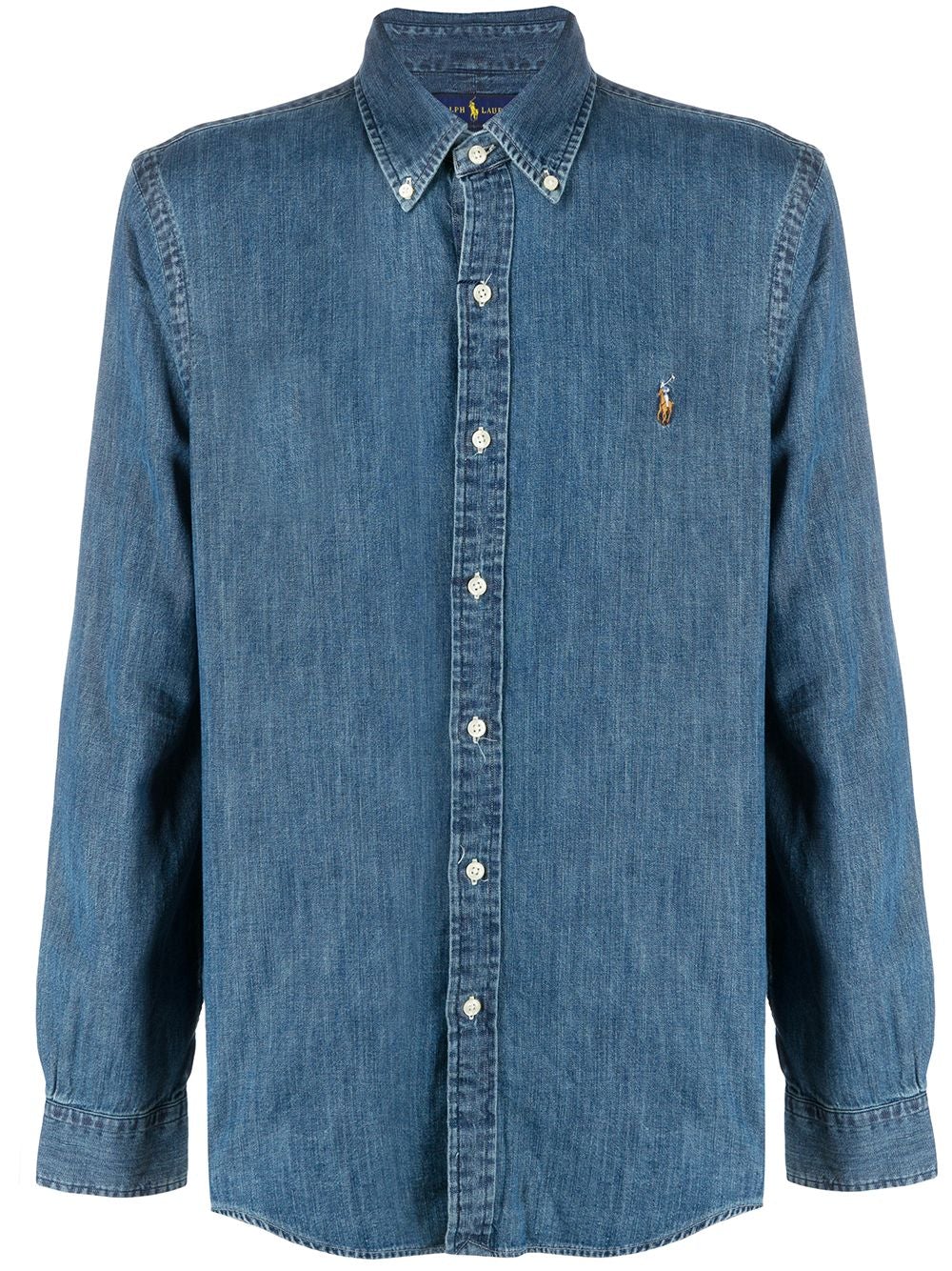 Polo Ralph Lauren Chemise en denim à logo - Lothaire boutiques