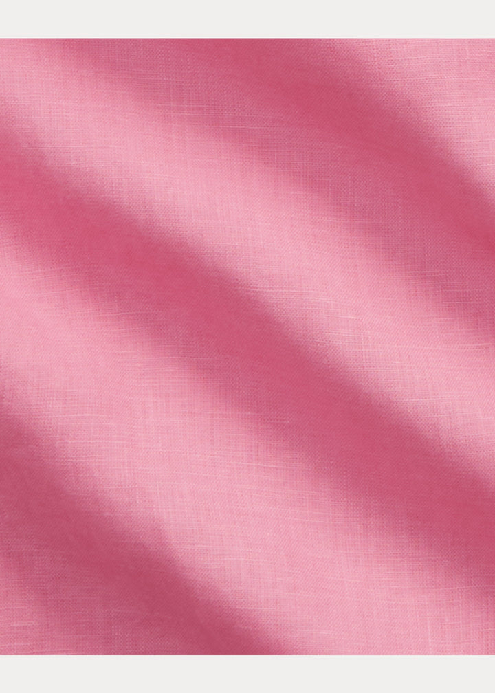 Polo Ralph Lauren - Chemise en lin coupe ajustée Florida Pink - Lothaire