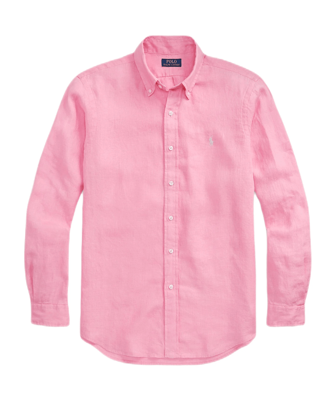 Polo Ralph Lauren - Chemise en lin coupe ajustée Florida Pink - Lothaire