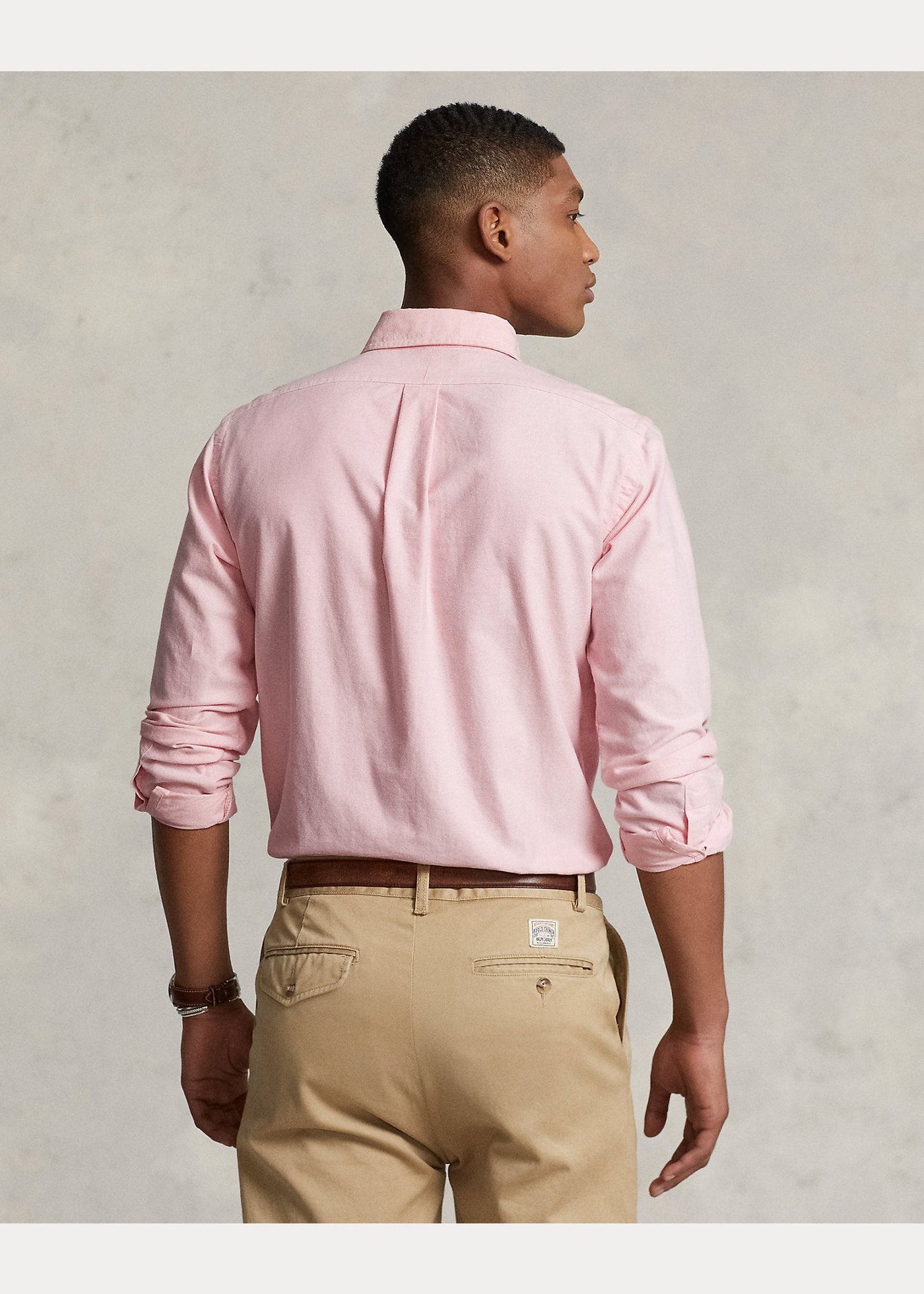 Polo Ralph Lauren Chemise Oxford cintrée Rose - Lothaire