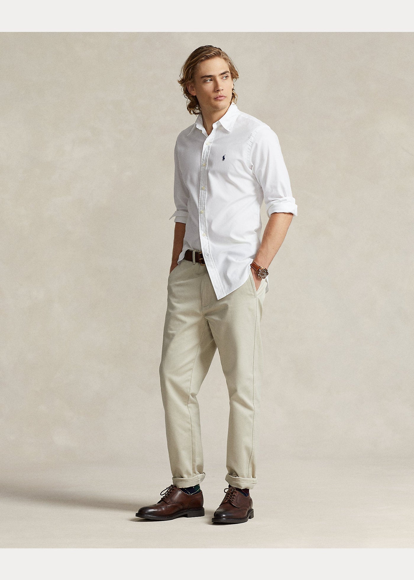 Polo Ralph Lauren Chemise Oxford coupe ajustée stretch - Lothaire