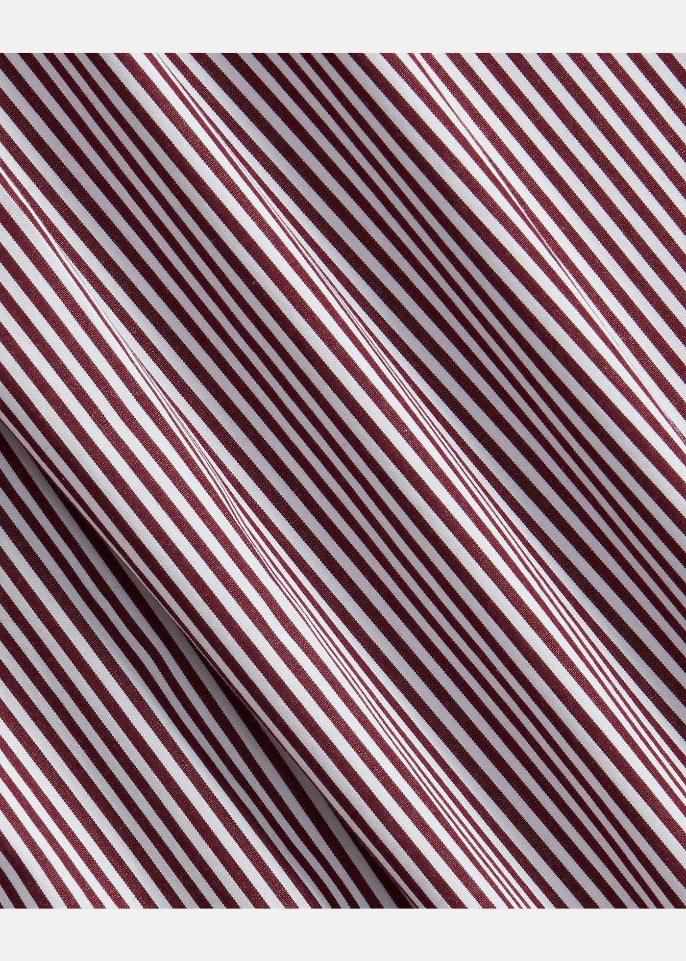 Polo Ralph Lauren Chemise rayée cintrée en popeline stretch Red - Lothaire