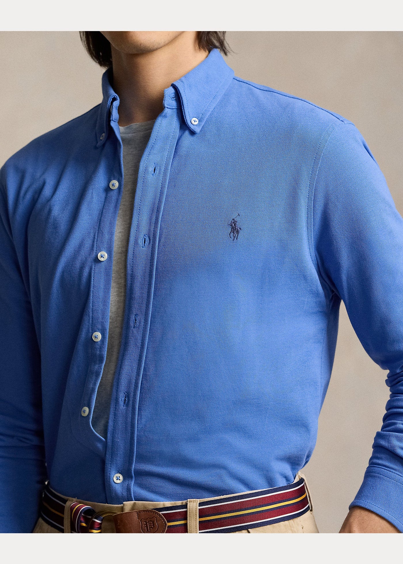 Polo Ralph Lauren - Chemise ultra légère en coton piqué C7952 - Lothaire