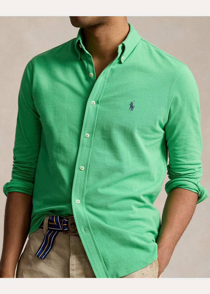 Polo Ralph Lauren - Chemise ultra légère en coton piqué Classic Kelly - Lothaire