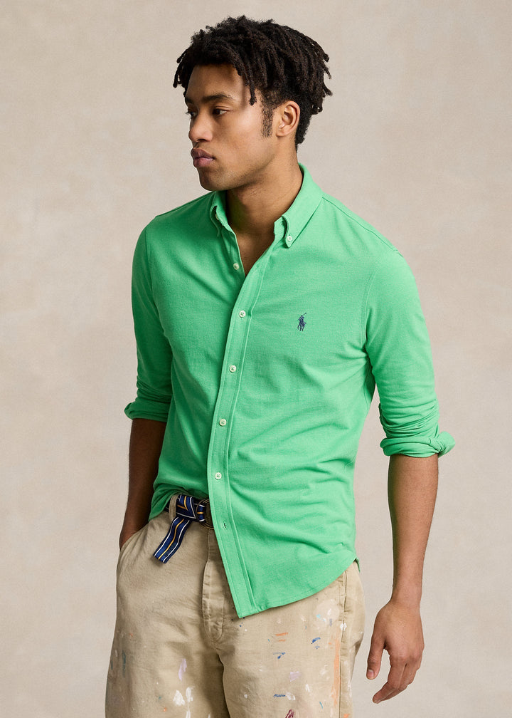 Polo Ralph Lauren - Chemise ultra légère en coton piqué Classic Kelly - Lothaire