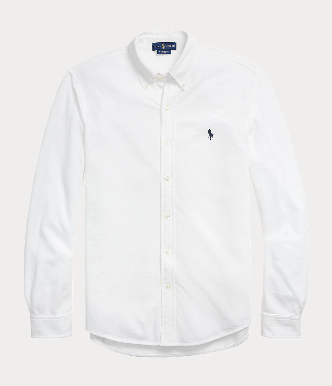 Polo Ralph Lauren - Chemise white ultra-légère en coton piqué - Lothaire