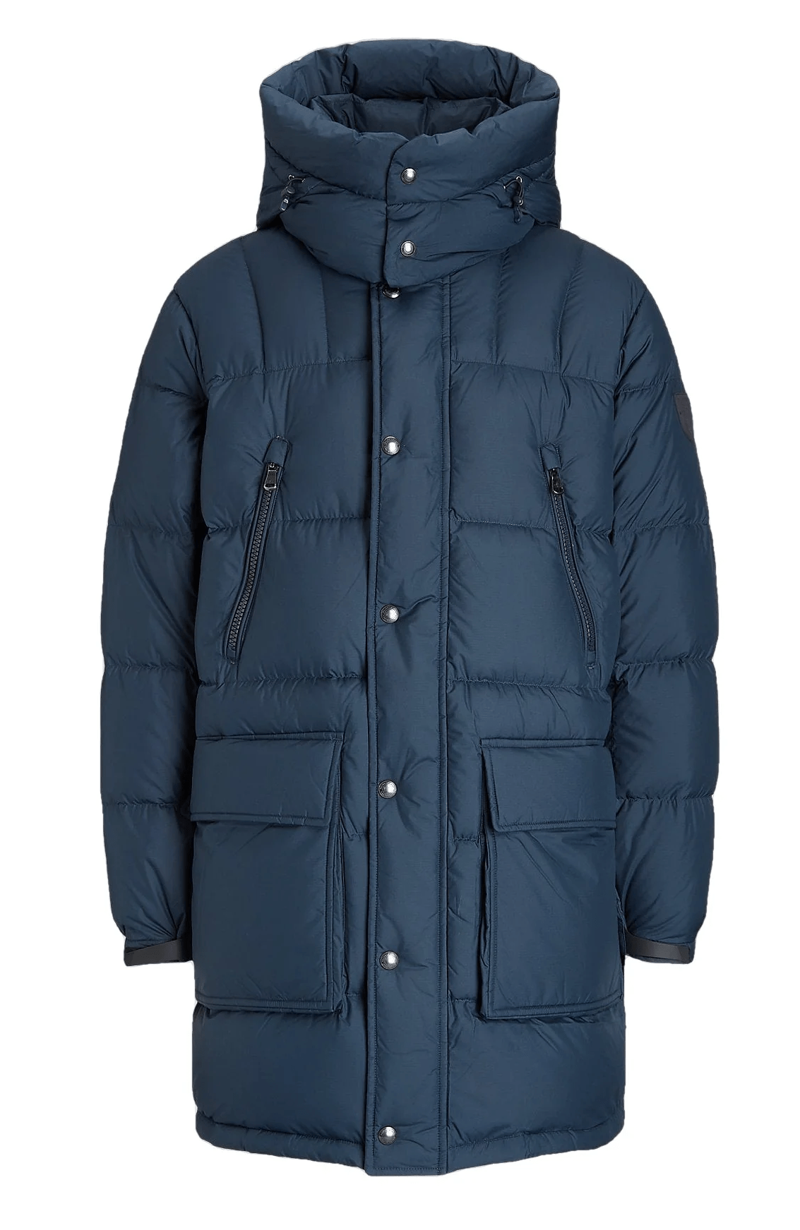 Polo Ralph Lauren Doudoune à capuche hydrofuge Marine - Lothaire