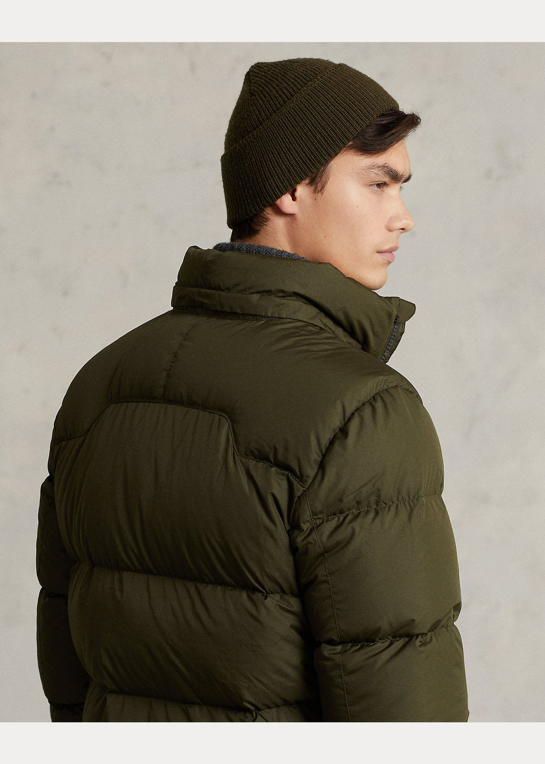Polo Ralph Lauren Doudoune hydrofuge Company olive - Lothaire boutiques