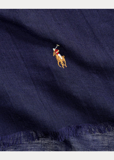 Polo Ralph Lauren - Écharpe délavée en lin mélangé - Lothaire