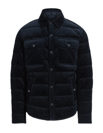 Polo Ralph Lauren La doudoune navy en velours côtelé Beaton - Lothaire