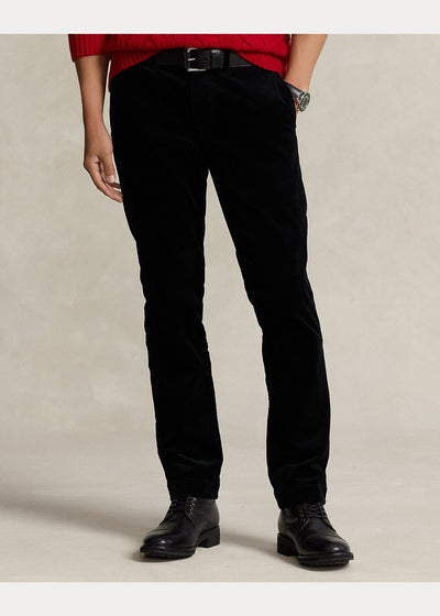 Polo Ralph Lauren Pantalon Black slim en velours côtelé - Lothaire