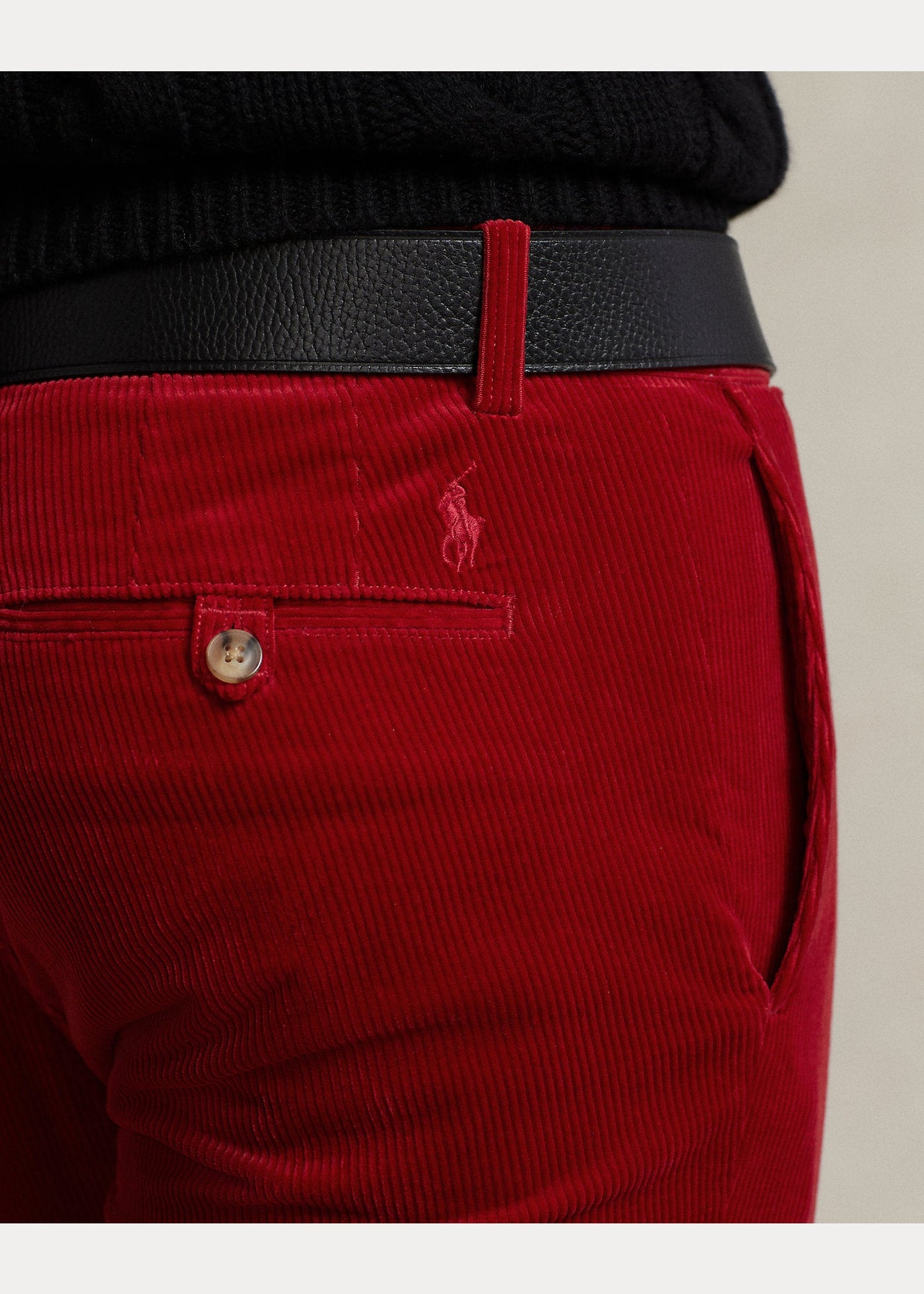 Polo Ralph Lauren Pantalon red slim en velours côtelé - Lothaire