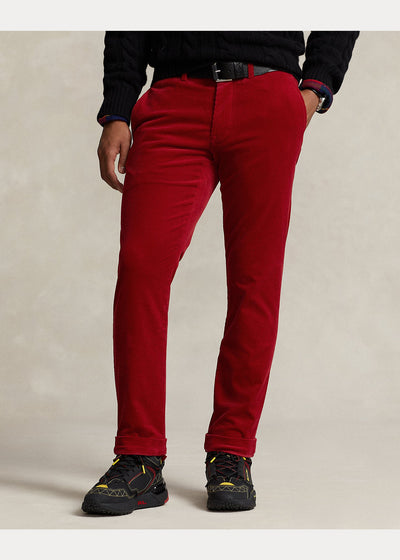 Polo Ralph Lauren Pantalon red slim en velours côtelé - Lothaire