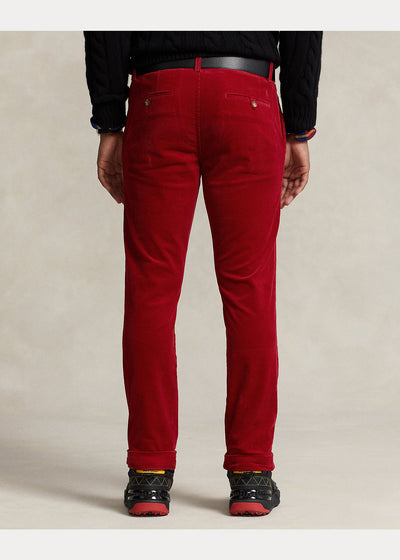Polo Ralph Lauren Pantalon red slim en velours côtelé - Lothaire