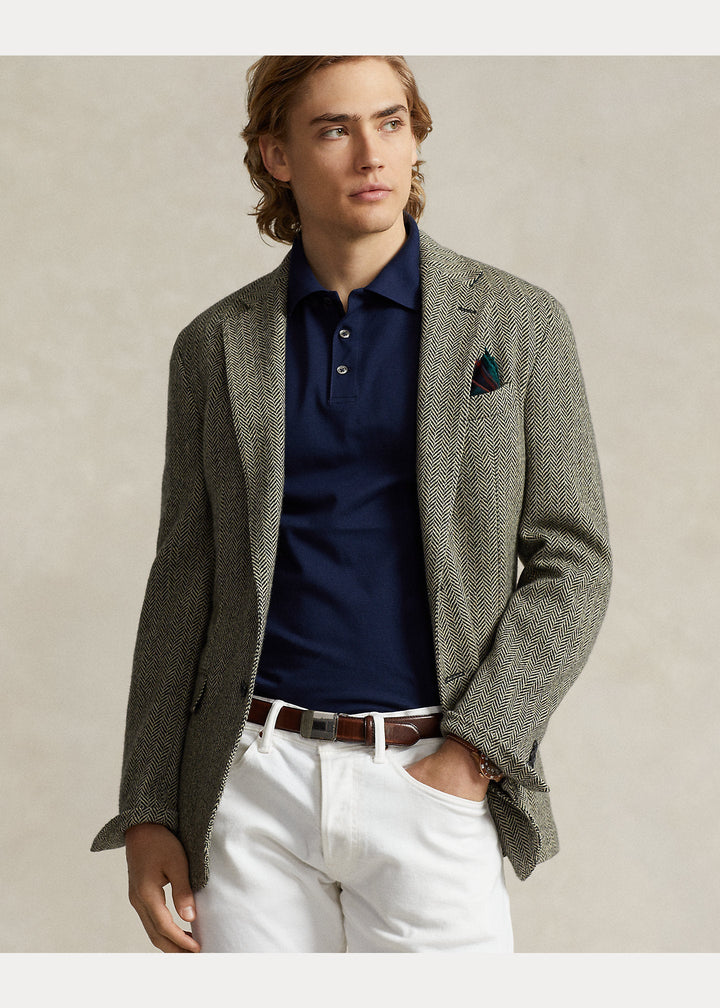 Polo Ralph Lauren - Polo cintré en coton piqué stretch Refined navy - Lothaire