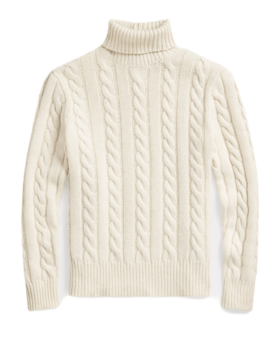 Polo Ralph Lauren Pull torsadé en laine et cachemire - Lothaire