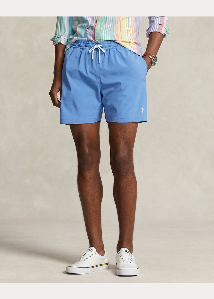 Polo Ralph Lauren - Short de bain Traveler classique New England Blue - Lothaire