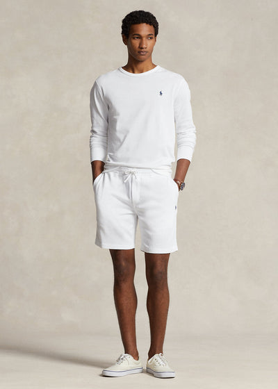 Polo Ralph Lauren - Short white molleton de coton éponge - Lothaire