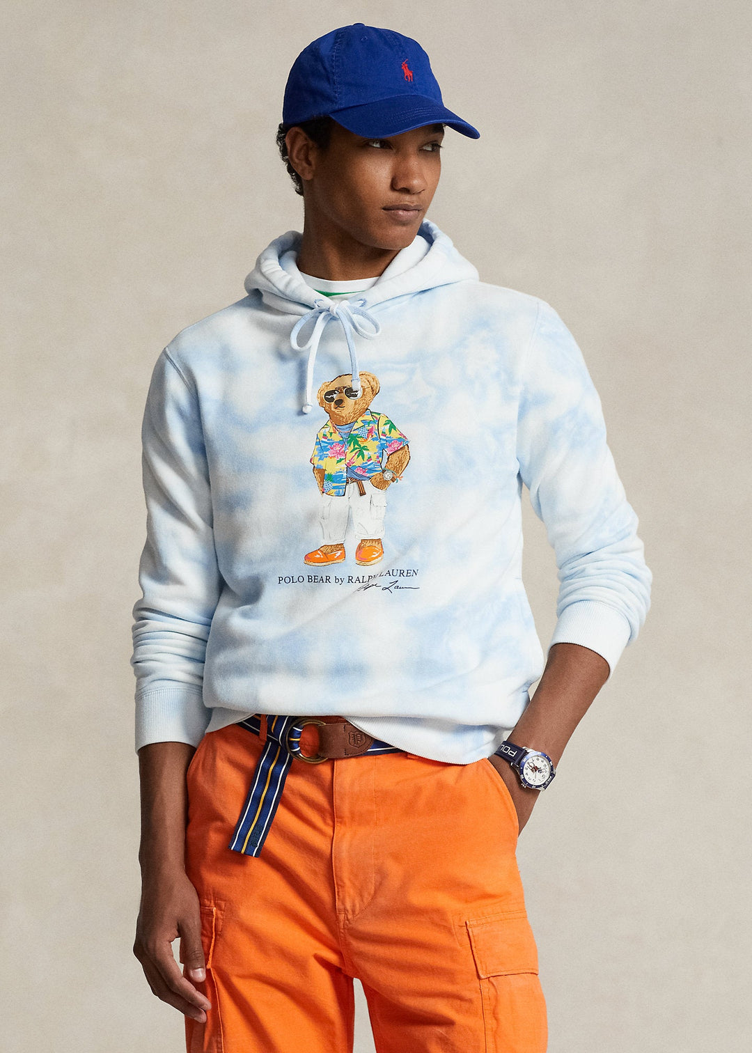 Polo Ralph Lauren - Sweat à capuche Polo Bear tie-dye - Lothaire