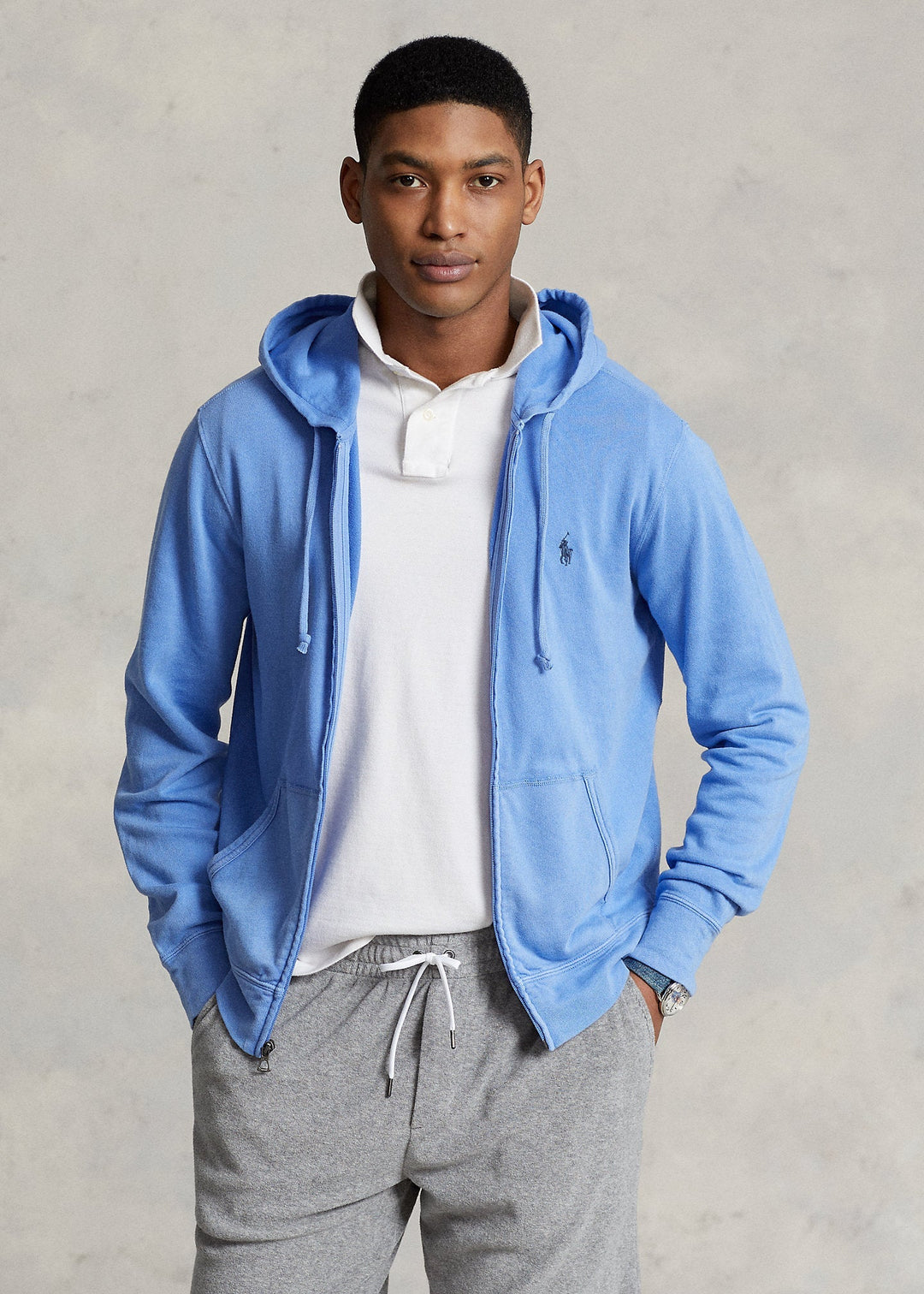 Polo Ralph Lauren - Sweat à capuche zippé coton éponge spa - Lothaire