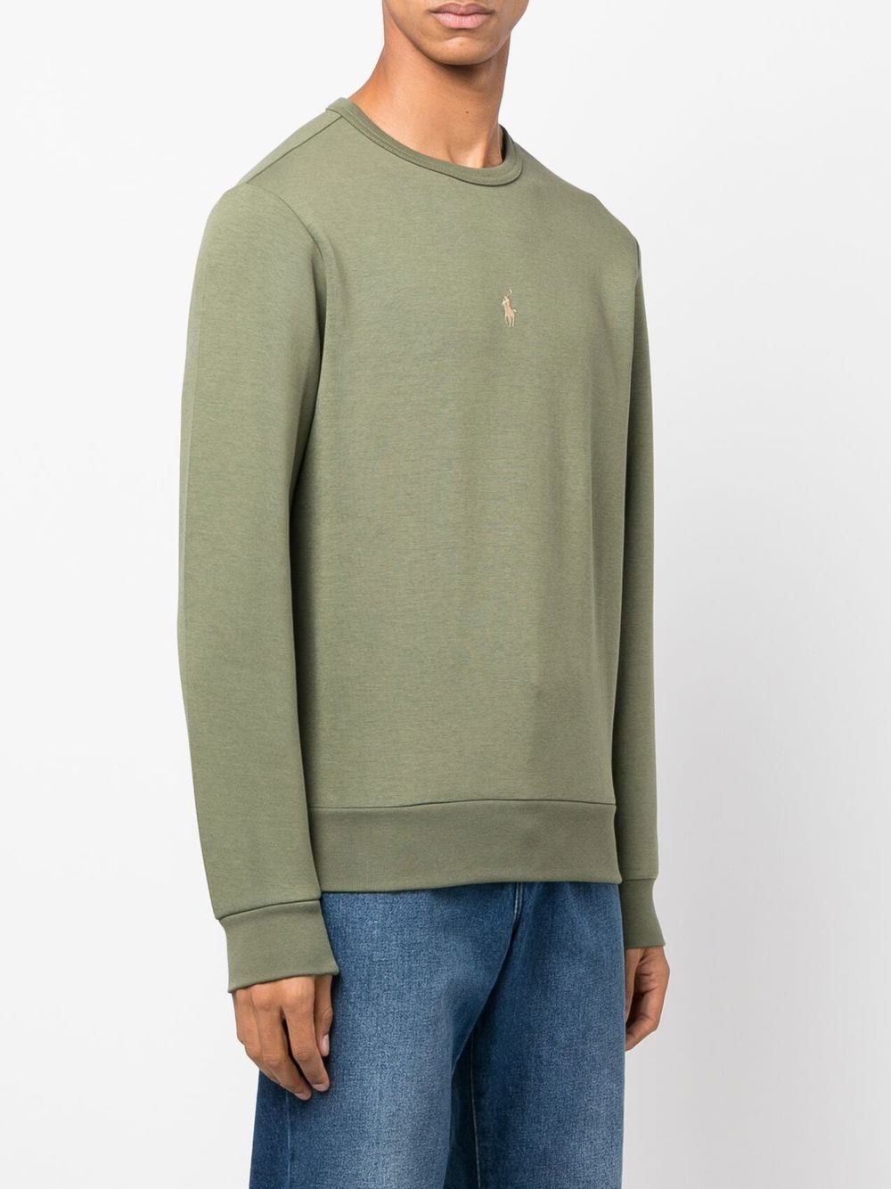 Polo Ralph Lauren Sweat Green à logo brodé - Lothaire