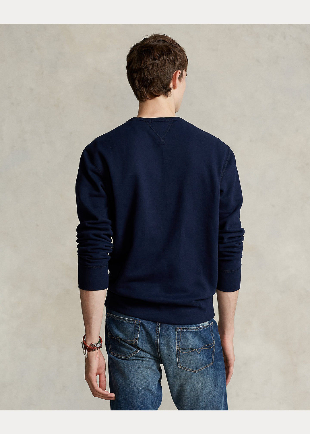 Polo Ralph Lauren Sweat RL en molleton - Cruise Navy - Lothaire boutiques (6947994828965)