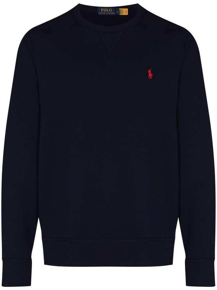 Polo Ralph Lauren Sweat RL en molleton - Cruise Navy - Lothaire boutiques