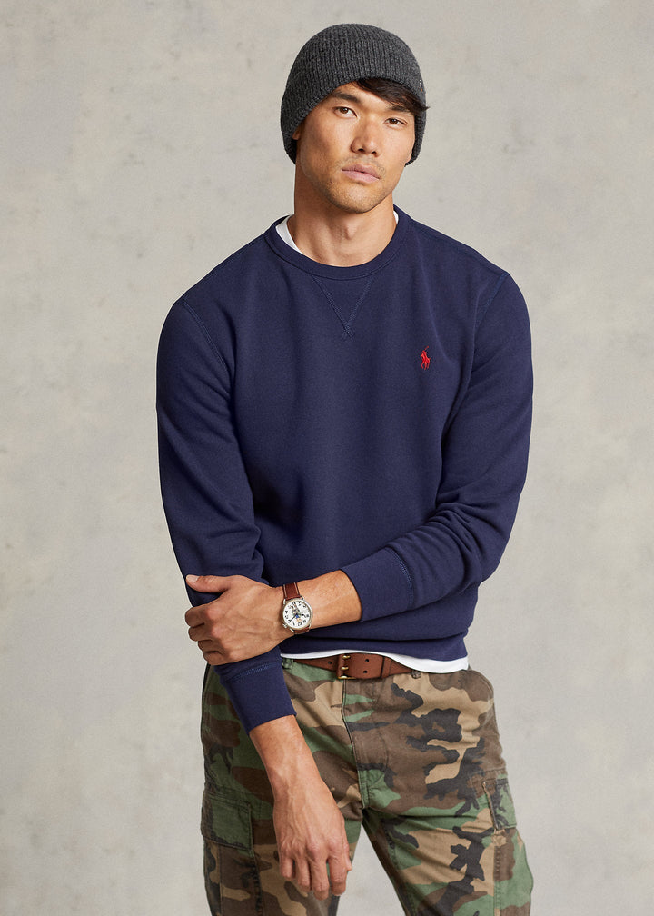 Polo Ralph Lauren Sweat RL en molleton Navy - Lothaire