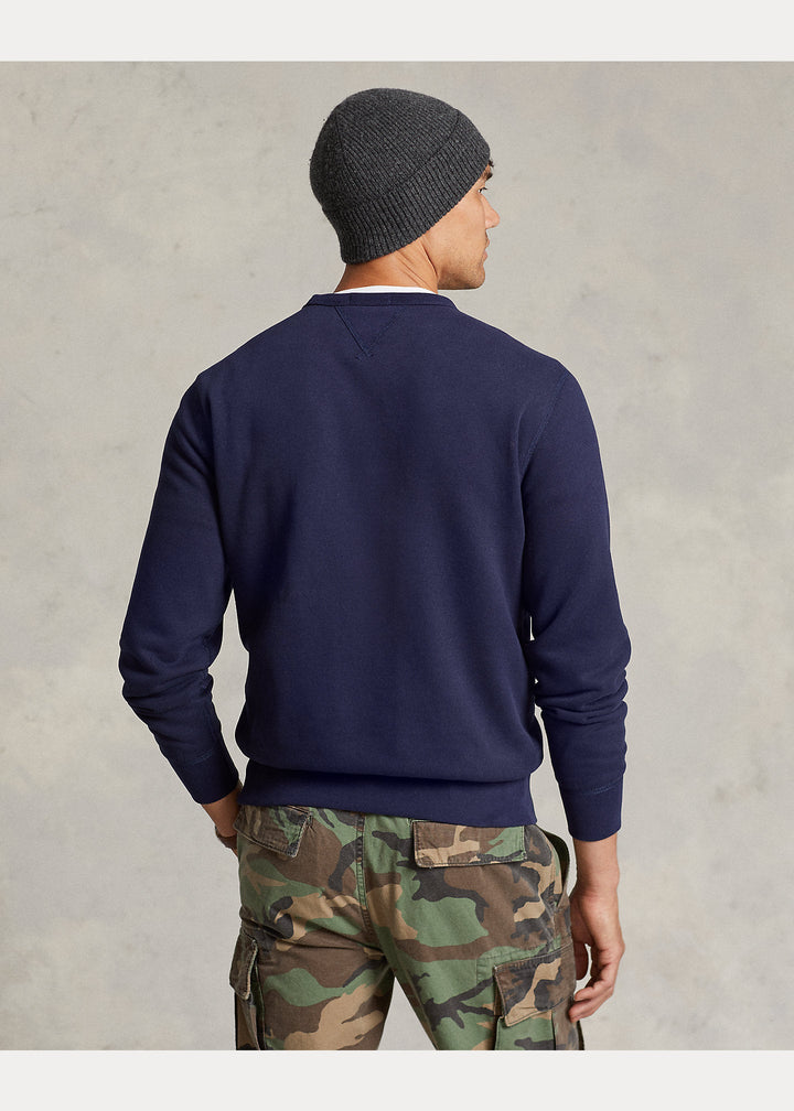 Polo Ralph Lauren Sweat RL en molleton Navy - Lothaire