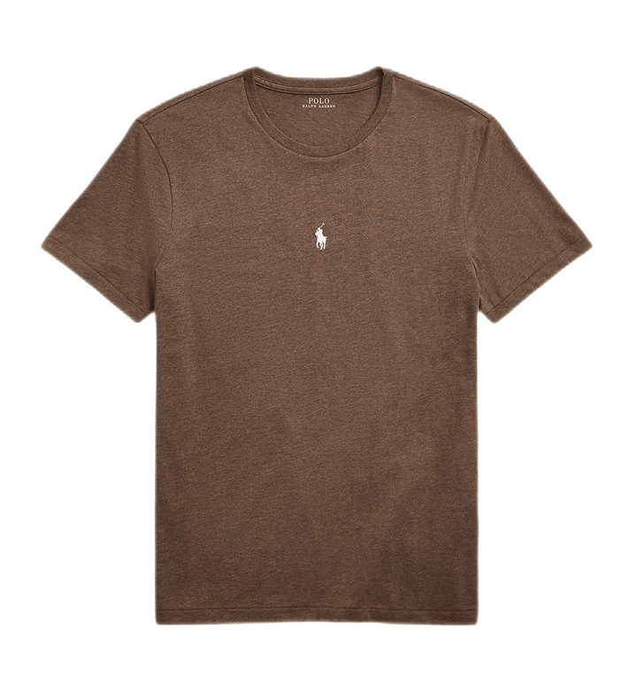 Polo Ralph Lauren - T-shirt ajusté Cedar heather à col rond en jersey - Lothaire
