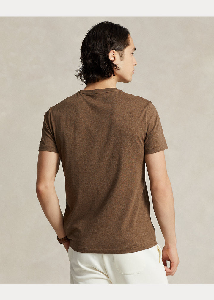 Polo Ralph Lauren - T-shirt ajusté Cedar heather à col rond en jersey - Lothaire
