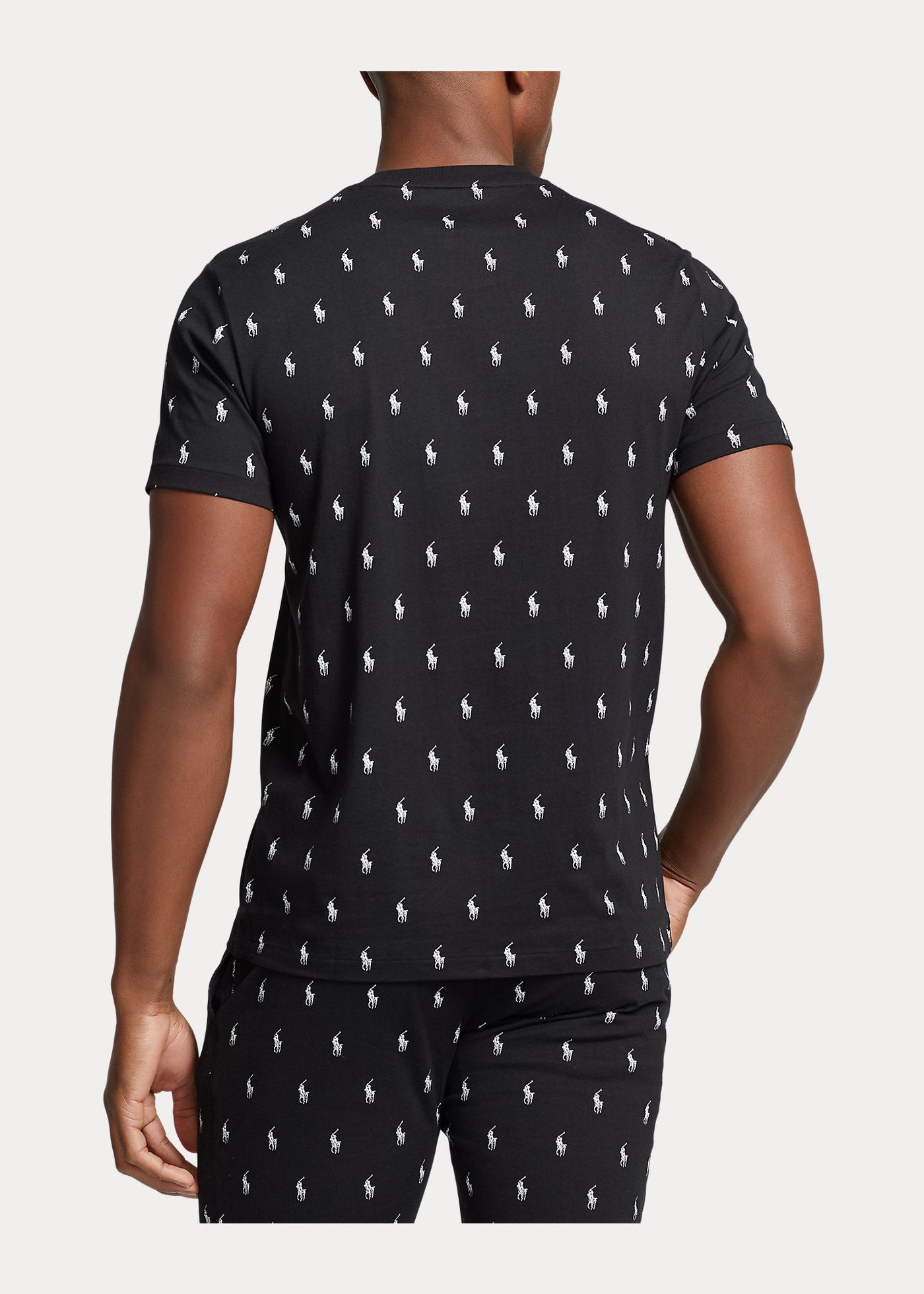 Polo Ralph Lauren T-shirt black en jersey - Lothaire