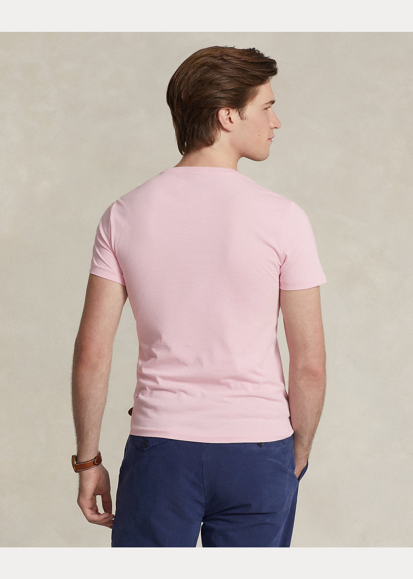 Polo Ralph Lauren - T-shirt col rond en jersey coupe ajustée C5140 - Lothaire