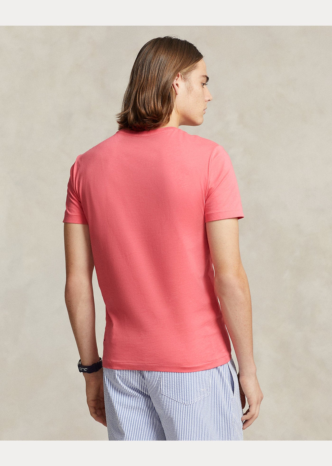 Polo Ralph Lauren - T-shirt col rond en jersey coupe ajustée C7194 - Lothaire