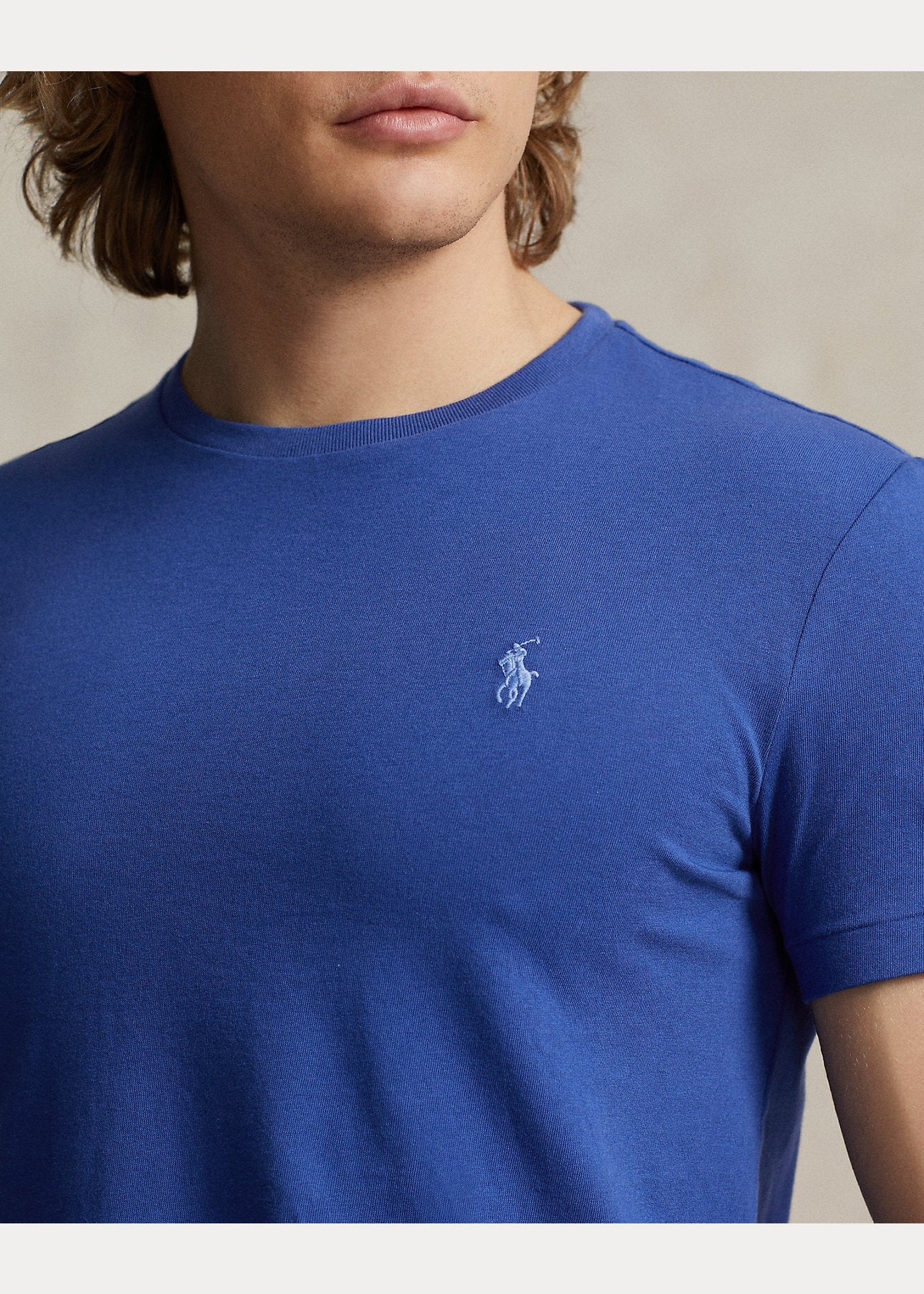 Polo Ralph Lauren - T-shirt col rond en jersey coupe ajustée C7349 - Lothaire