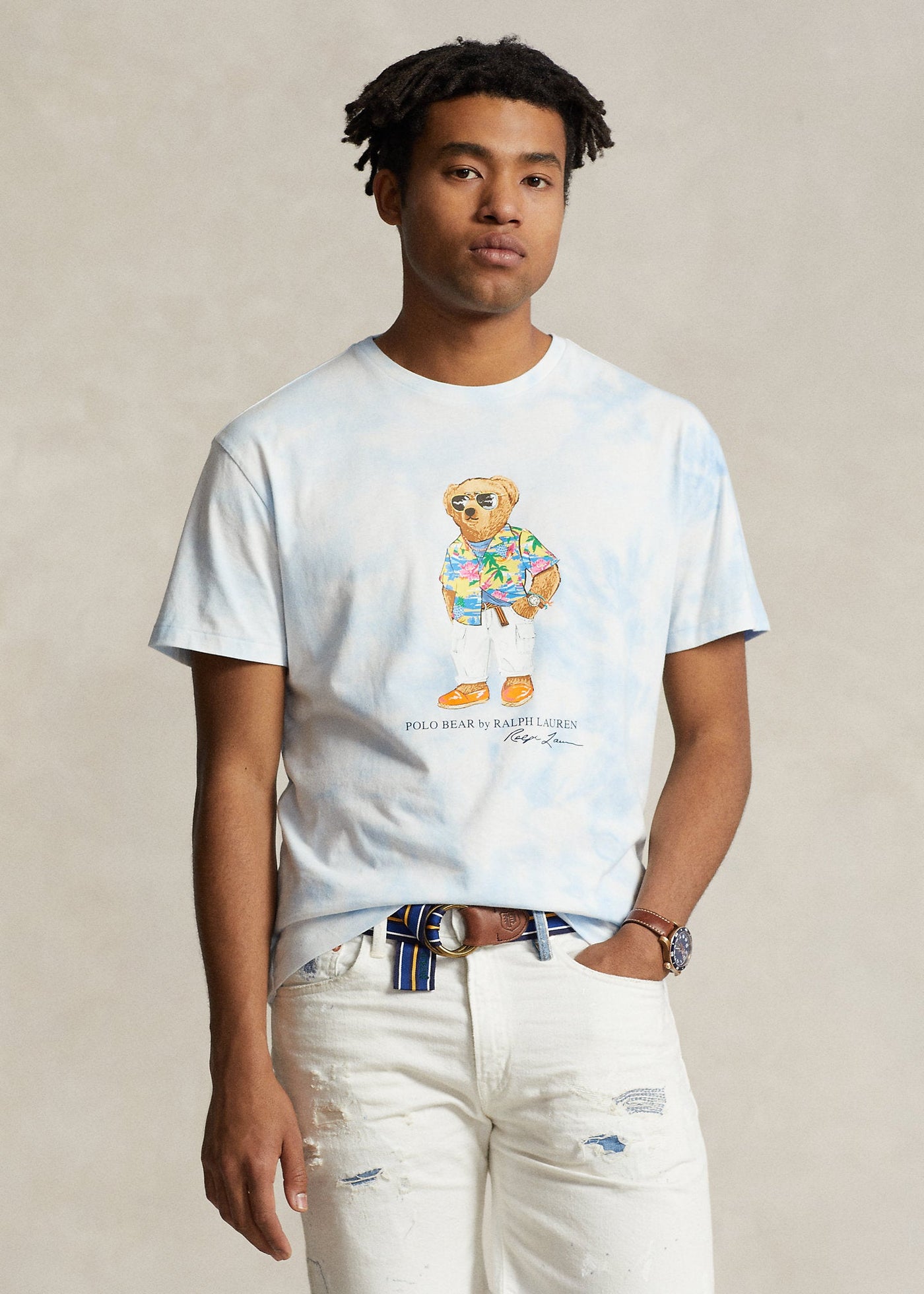 Polo Ralph Lauren - T-shirt tie-dye Polo Bear Classic Fit - Lothaire