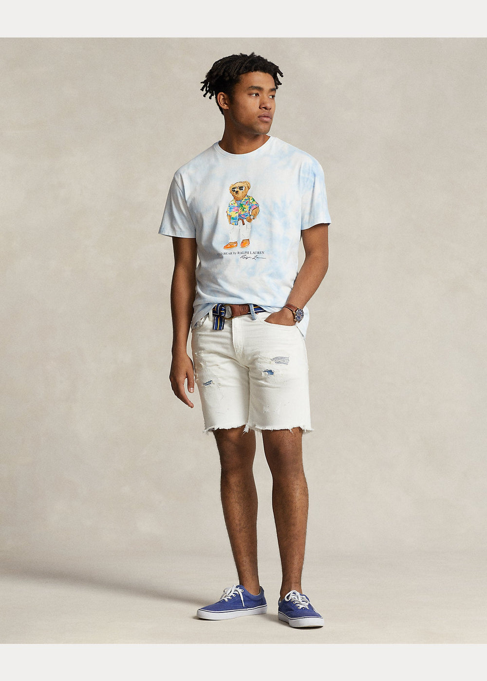 Polo Ralph Lauren - T-shirt tie-dye Polo Bear Classic Fit - Lothaire