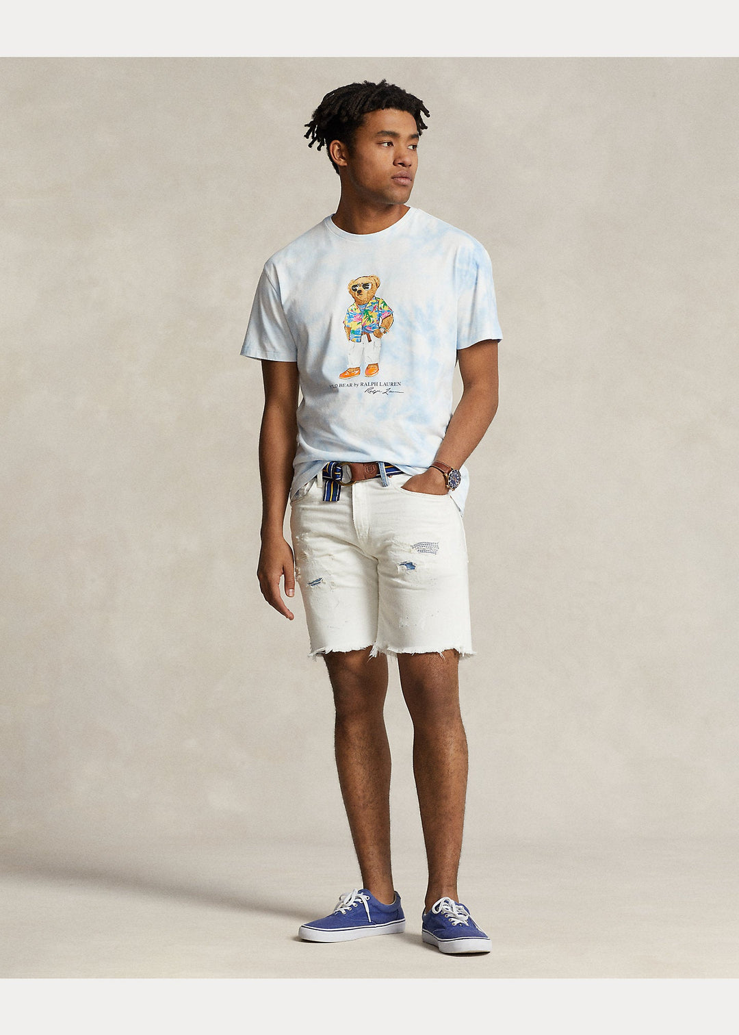 Polo Ralph Lauren - T-shirt tie-dye Polo Bear Classic Fit - Lothaire